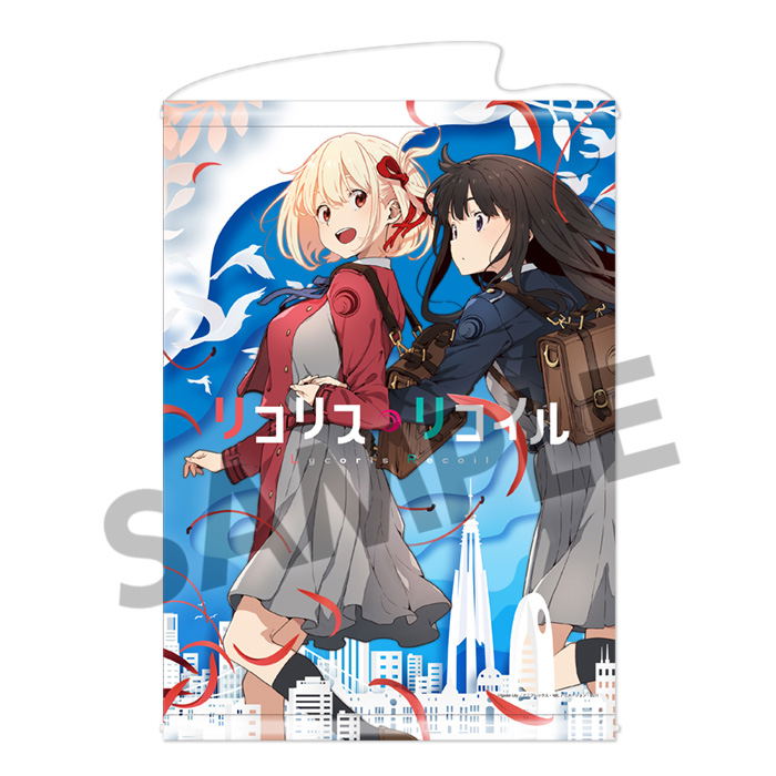 Lycoris Recoil Teaser Visual B2 Wall Scroll image 1