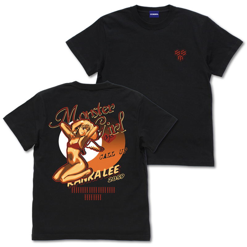 Macross Frontier - Nose Art Ranka T-Shirt (Black | Size S) image 1