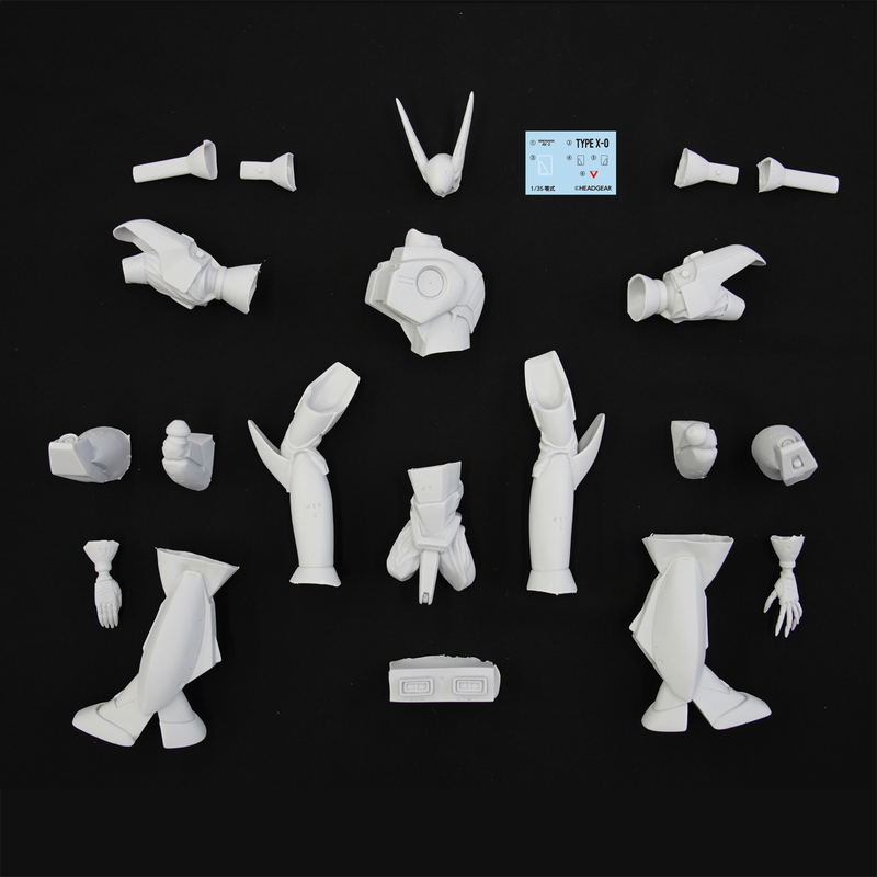 Patlabor The Mobile Police AV-X0 Type Zero 1/35 Soft Vinyl Kit Reprint Edition image 6