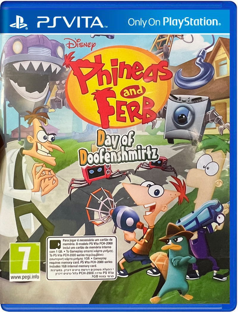 Phineas and Ferb: Day of Doofenshmirtz (Greek Cover) image 1