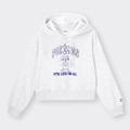 GU Pokemon Cropped Graphic Pullover Hoodie (Light Gray | Size S) thumbnail 1