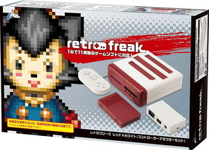 Retro Freak Controller Adapter Set (Red x White)_