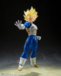 S.H.Figuarts Dragon Ball Z: Super Saiyan Vegeta -Awakening Super Saiyan Blood- (Re-run) thumbnail 7