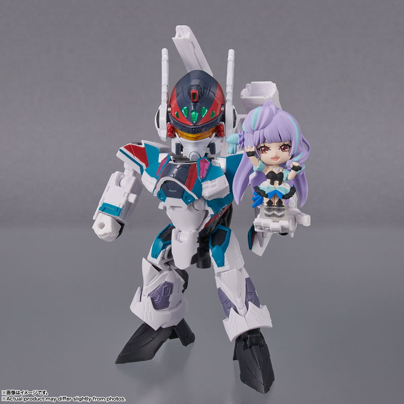 Tiny Session Macross Delta: VF-31S Siegfried (Arad Molders Custom) with Mikumo Guynemer image 3