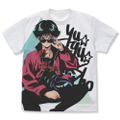 YuYu Hakusho Original Illustration - Yusuke Urameshi Bouquet Ver. Full Graphic T-Shirt (White | Size M) thumbnail 1
