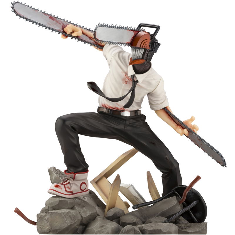 ARTFX J Chainsaw Man 1/8 Scale Pre-Painted Figure: Chainsaw Man image 1