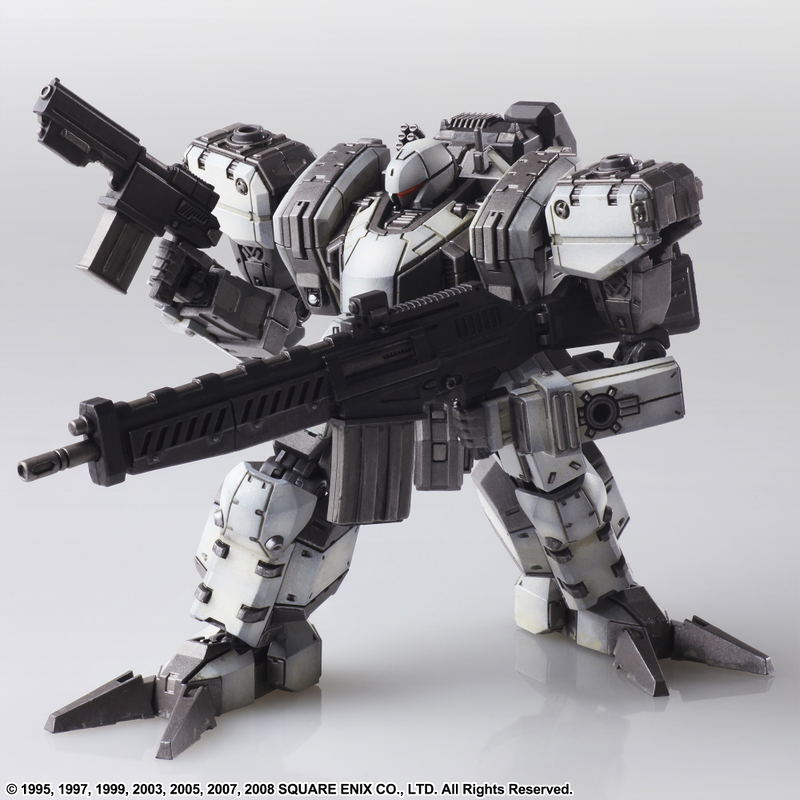 Front Mission Structure Arts 1/72 Scale Plastic Model Kit Series Zenith DV White (Set of 4 Types) image 10