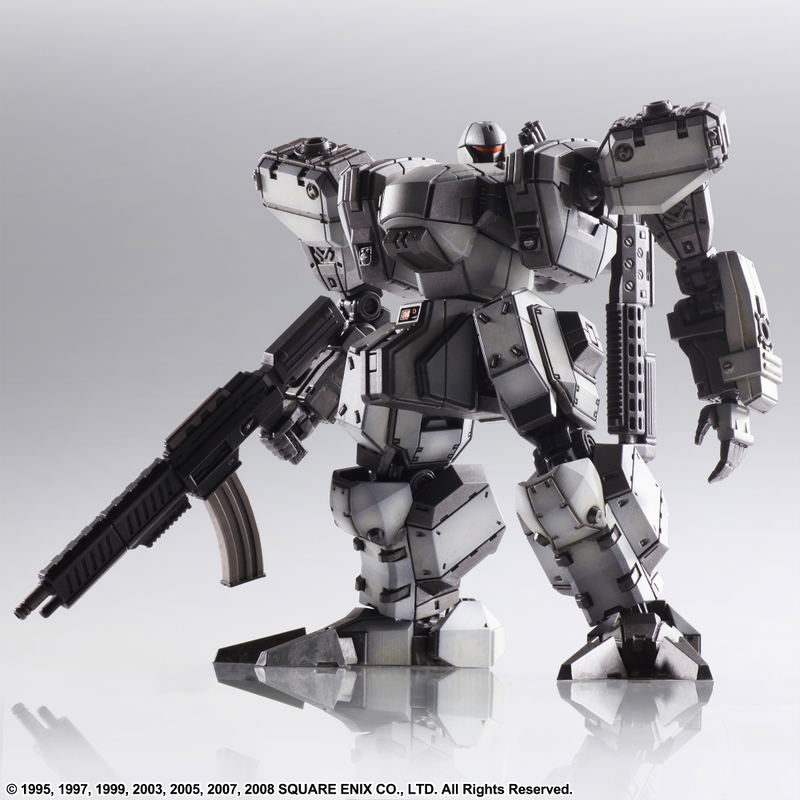 Front Mission Structure Arts 1/72 Scale Plastic Model Kit Series Zenith DV White (Set of 4 Types) image 11
