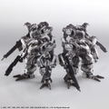 Front Mission Structure Arts 1/72 Scale Plastic Model Kit Series Zenith DV White (Set of 4 Types) thumbnail 2