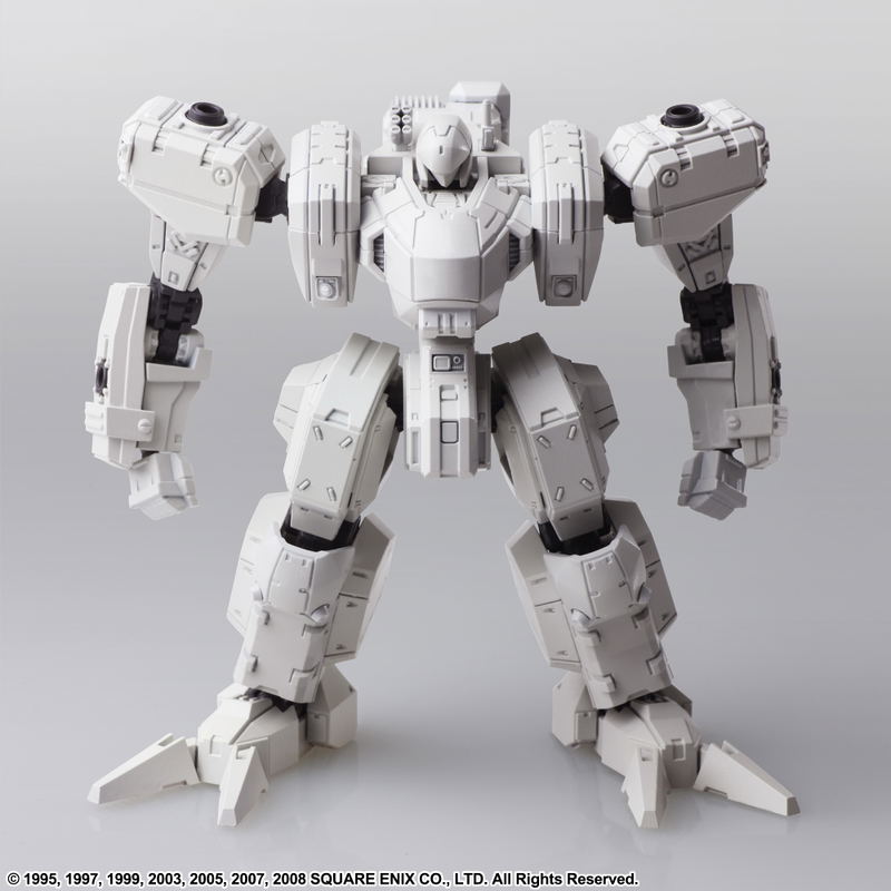 Front Mission Structure Arts 1/72 Scale Plastic Model Kit Series Zenith DV White (Set of 4 Types) image 3