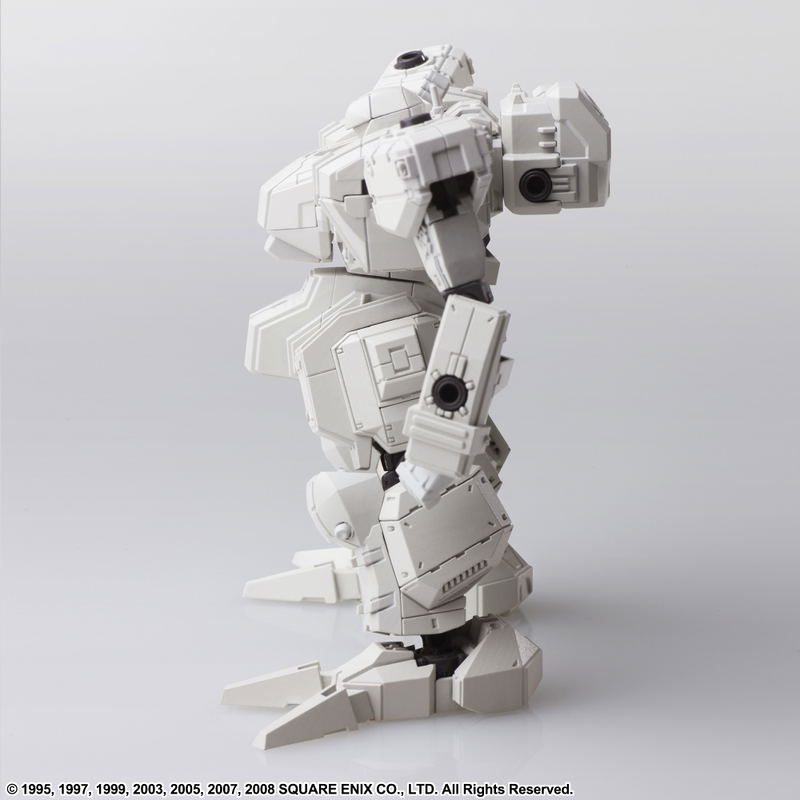 Front Mission Structure Arts 1/72 Scale Plastic Model Kit Series Zenith DV White (Set of 4 Types) image 4