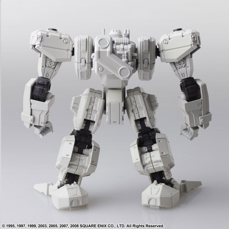 Front Mission Structure Arts 1/72 Scale Plastic Model Kit Series Zenith DV White (Set of 4 Types) image 5