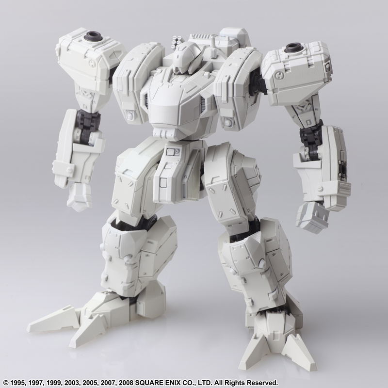Front Mission Structure Arts 1/72 Scale Plastic Model Kit Series Zenith DV White (Set of 4 Types) image 6