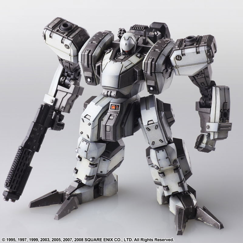 Front Mission Structure Arts 1/72 Scale Plastic Model Kit Series Zenith DV White (Set of 4 Types) image 7