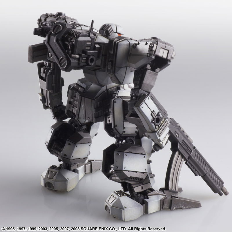 Front Mission Structure Arts 1/72 Scale Plastic Model Kit Series Zenith DV White (Set of 4 Types) image 8