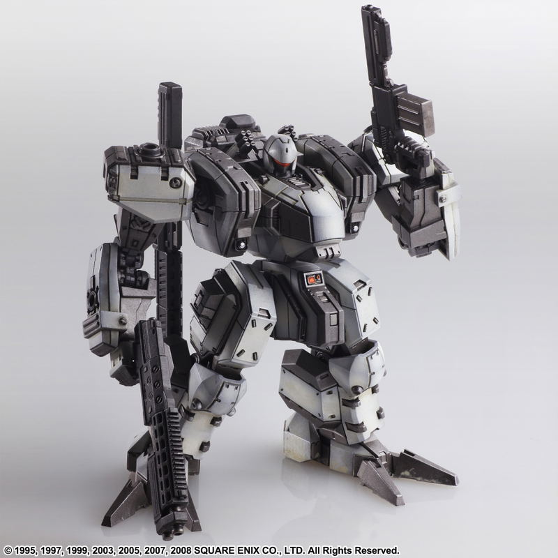 Front Mission Structure Arts 1/72 Scale Plastic Model Kit Series Zenith DV White (Set of 4 Types) image 9
