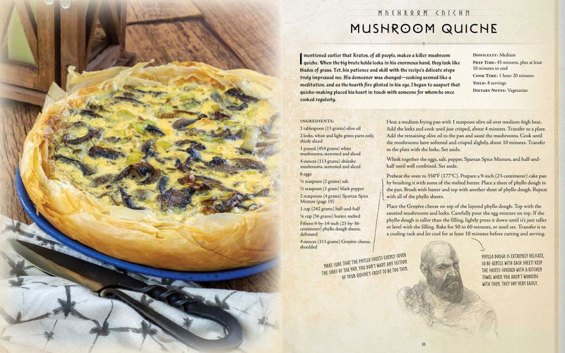 God Of War: The Official Cookbook Of The Nine Realms (Gaming) (Hardcover) image 2