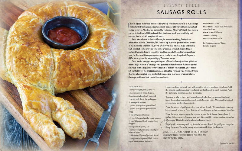God Of War: The Official Cookbook Of The Nine Realms (Gaming) (Hardcover) image 6