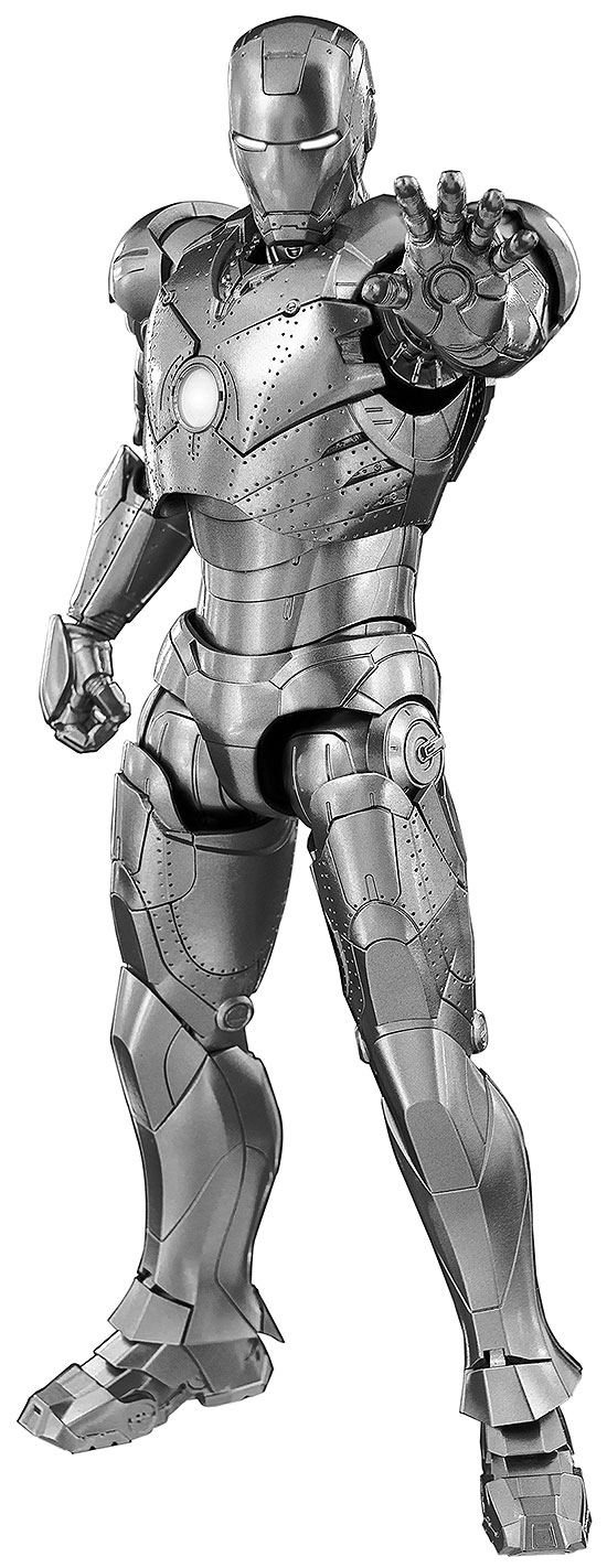 Marvel Studios The Infinity Saga 1/12 Scale Pre-Painted Action Figure: DLX Iron Man Mark 2 image 1