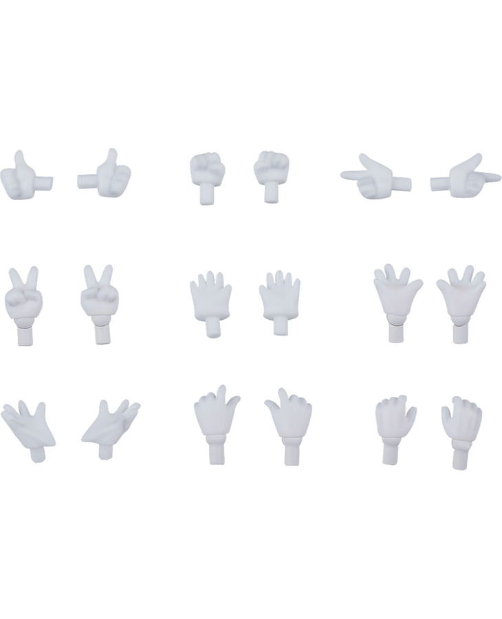Nendoroid Doll: Hand Parts Set Gloves Ver. (White) image 1