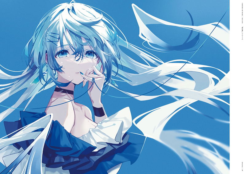 Oshioshio Art Book Blue Days image 3
