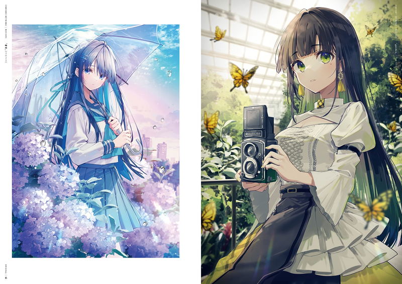 Oshioshio Art Book Blue Days image 4