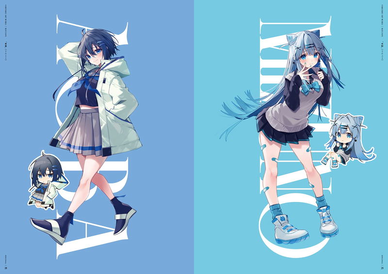 Oshioshio Art Book Blue Days image 5