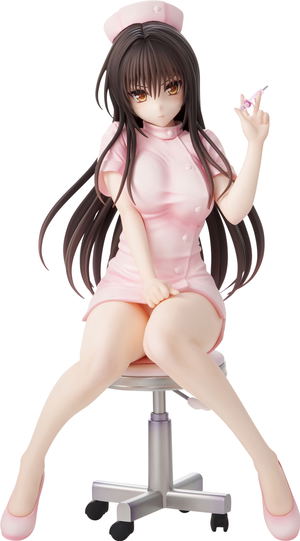 To Love Ru Darkness Pre-Painted Figure: Yui Kotegawa Nurse Costume_