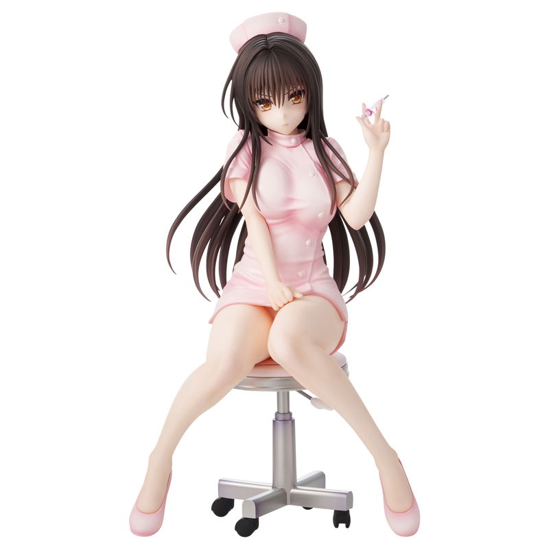 To Love Ru Darkness Pre-Painted Figure: Yui Kotegawa Nurse Costume image 1