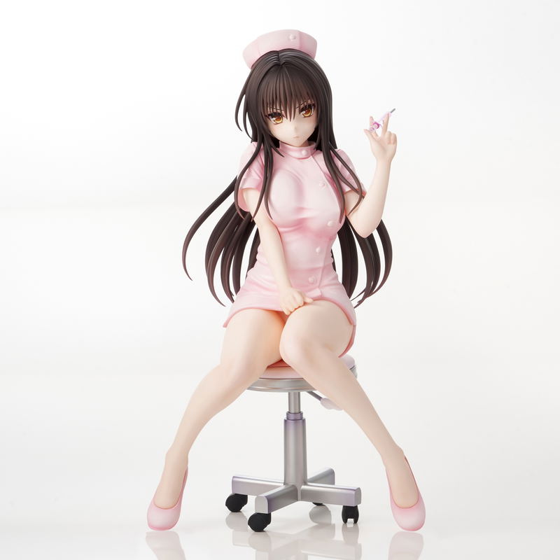 To Love Ru Darkness Pre-Painted Figure: Yui Kotegawa Nurse Costume image 2