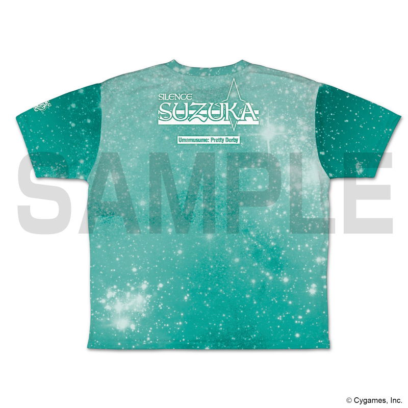 Uma Musume: Pretty Derby - Silence Suzuka Double-sided Full Graphic T-Shirt (Size XL) image 3