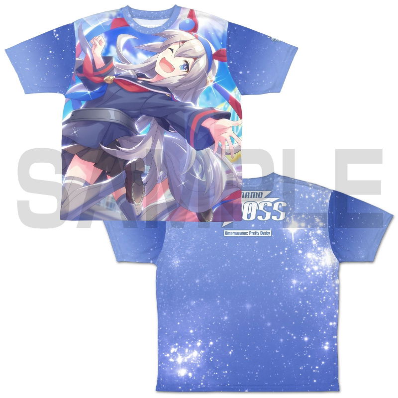 Uma Musume: Pretty Derby - Tamamo Cross Double-sided Full Graphic T-Shirt (Size L) image 1