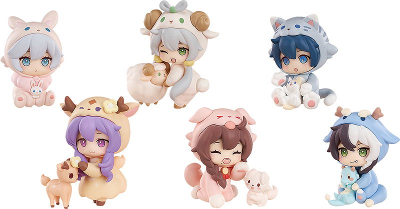 Vsinger Collectible Figures Vsinger Pupu-chan (Set of 6 Pieces) image 1