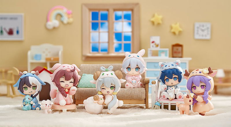 Vsinger Collectible Figures Vsinger Pupu-chan (Set of 6 Pieces) image 2
