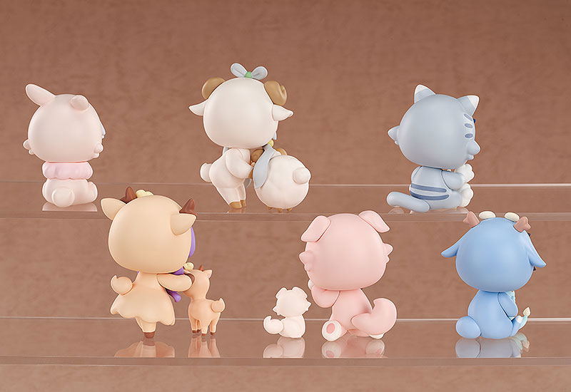 Vsinger Collectible Figures Vsinger Pupu-chan (Set of 6 Pieces) image 6