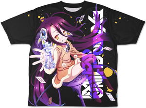 No Game No Life - Schwi Ascient! Ver. Double-sided Full Graphic T-Shirt (Size XL)_