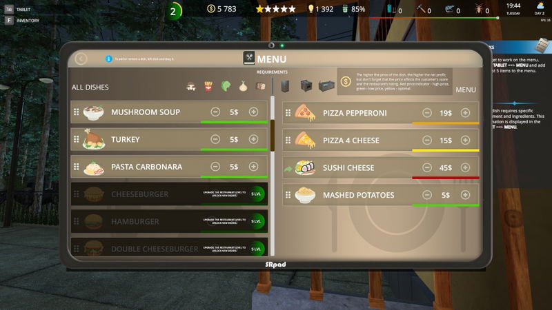 Cafe Owner Simulator <span class="ext" style="background-color: #2a475e; color: #FFFFFF;">STEAM</span> <span class="ext ext_digital">digital</span> image 11