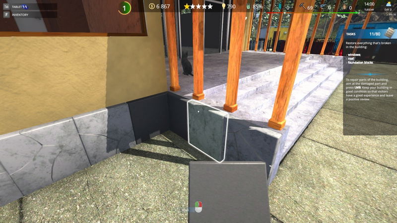 Cafe Owner Simulator <span class="ext" style="background-color: #2a475e; color: #FFFFFF;">STEAM</span> <span class="ext ext_digital">digital</span> image 18