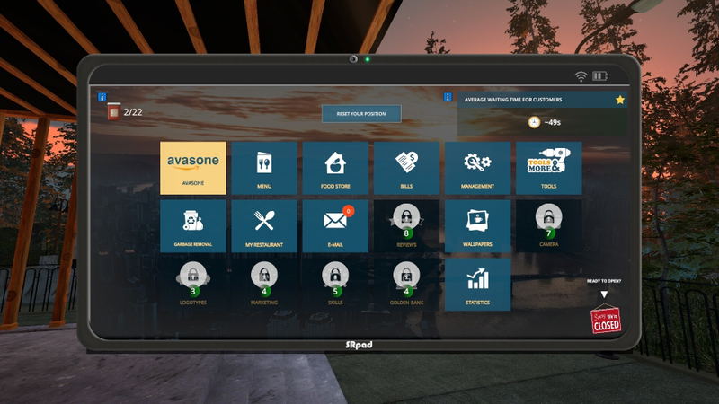 Cafe Owner Simulator <span class="ext" style="background-color: #2a475e; color: #FFFFFF;">STEAM</span> <span class="ext ext_digital">digital</span> image 19