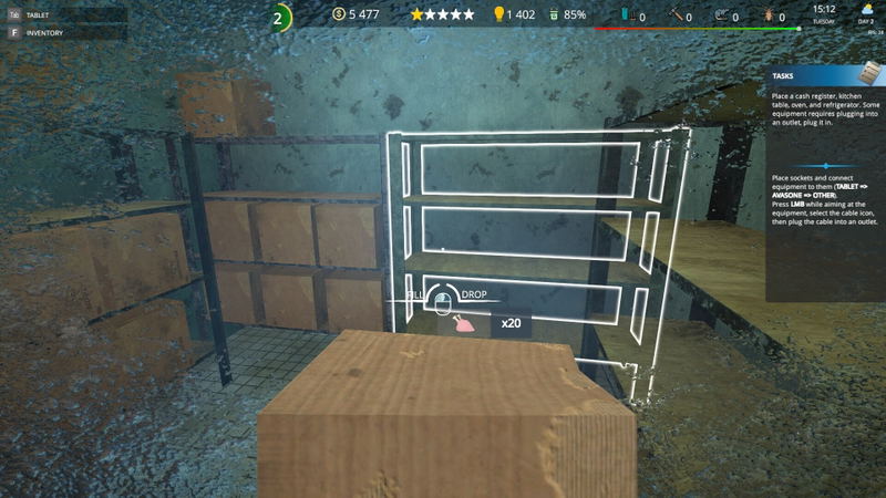 Cafe Owner Simulator <span class="ext" style="background-color: #2a475e; color: #FFFFFF;">STEAM</span> <span class="ext ext_digital">digital</span> image 3