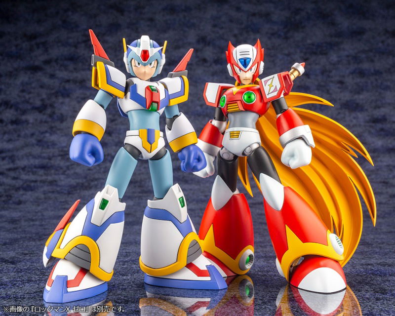 Mega Man X 1/12 Scale Plastic Model Kit: Mega Man X Force Armor (Re-run) image 16