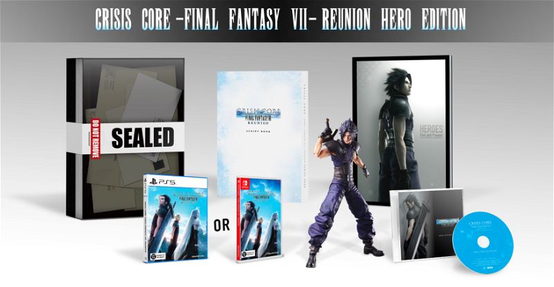Crisis Core: (English) Reunion Final for Fantasy VII PlayStation 5 [Collector\'s Edition