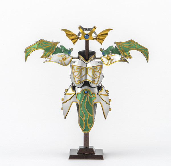 Dragon Quest Metallic Nano Puzzle Zenithian Armor & Zenithian Helmet image 1