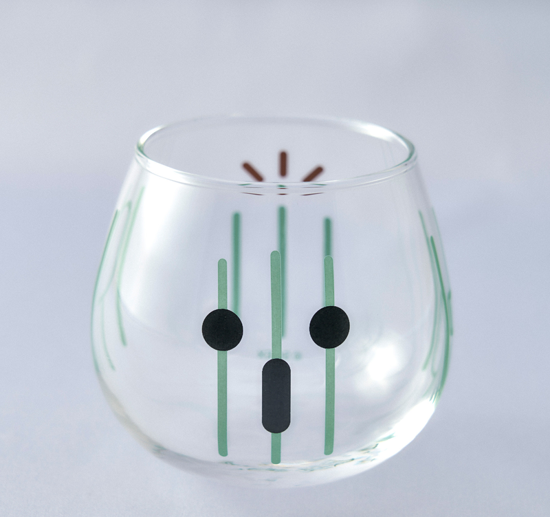 Final Fantasy Swinging Drinking Glass Cactuar image 1