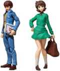 Gundam Military Generation Mobile Suit Gundam E.F.G.F. 07 1/18 Scale Pre-Painted Figure: Amuro Ray & Fraw Bow thumbnail 1