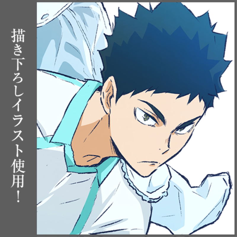 Haikyu!! Hajime Iwaizumi Ver. 1.0 B2 Wall Scroll image 4