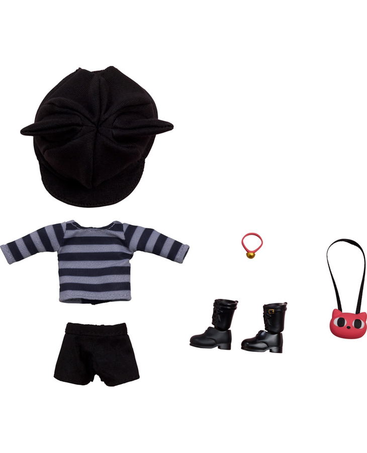Nendoroid Doll Outfit Set Cat-Themed Outfit (Gray) image 1