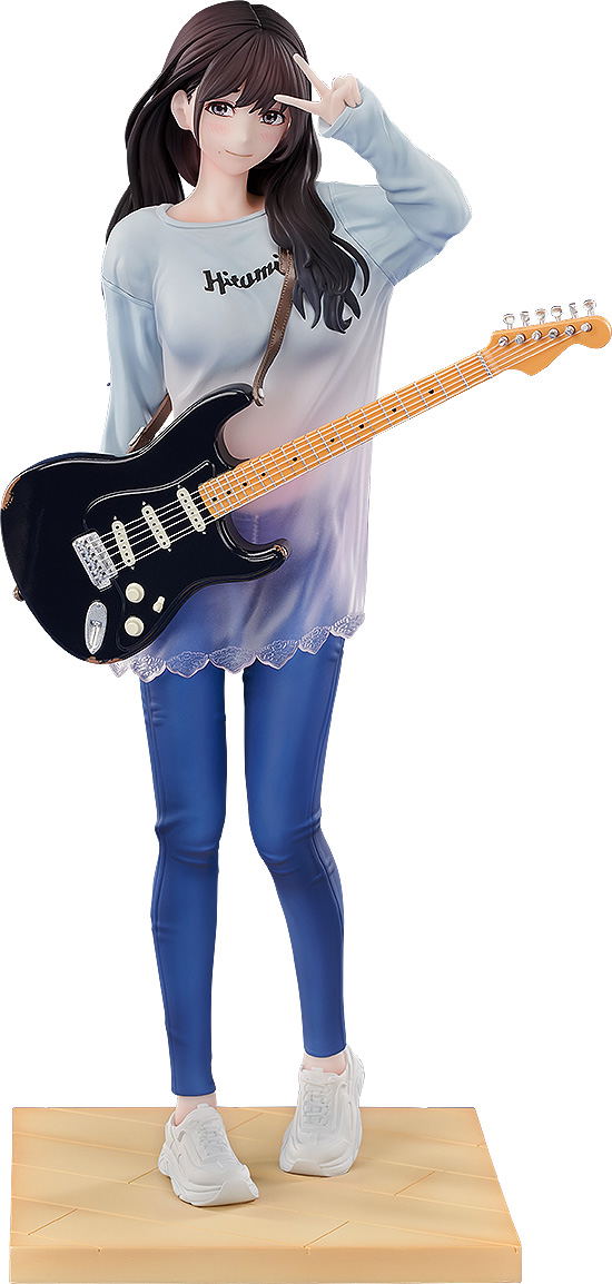 Original Character 1/7 Scale Pre-Painted Figure: Guitar MeiMei Flower & Mirror image 1