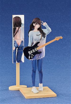 Original Character 1/7 Scale Pre-Painted Figure: Guitar MeiMei Flower & Mirror