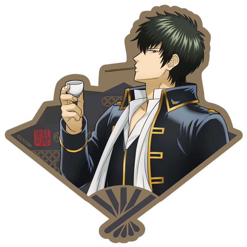 Toshiro Hijikata Sticker Food Stalls Ver. Gintama image 1